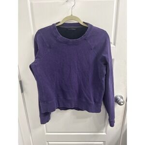 Lululemon Athletica Purple Raglan Sleeve Crewneck Sweatshirt Womens size 8